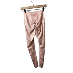 Gymshak Power Support Legging Light Marble Pink XS